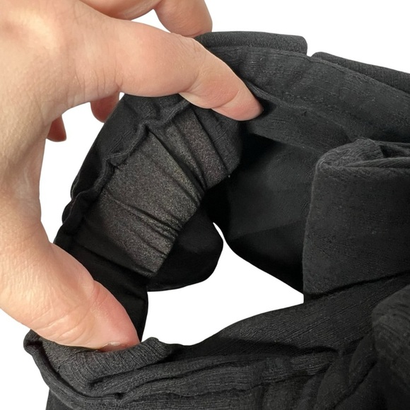 Jonathan Simkhai Puff Off Shoulder Mini Dress Black Size 4 NEW - Picture 9 of 15